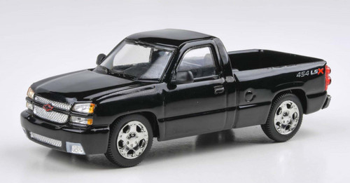 Paragon Models 1:64 2006 Silverado Onyx Black
