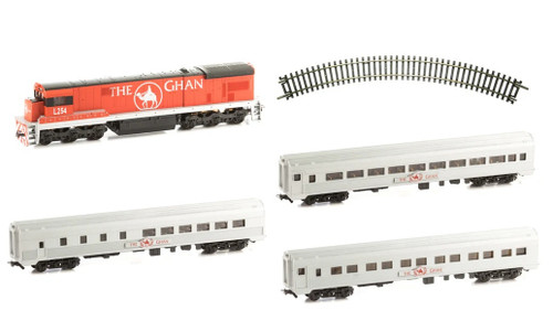 Frateschi Ghan Loco/3 Carriages w/Track