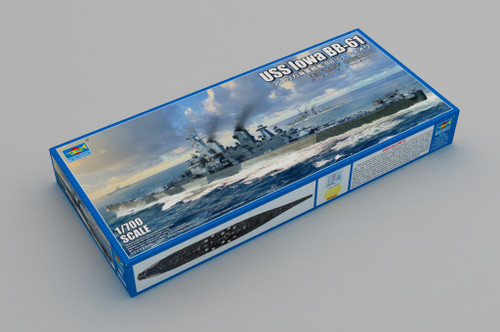 Trumpeter 1:700 USS Iowa BB-61 Plastic Model Kit