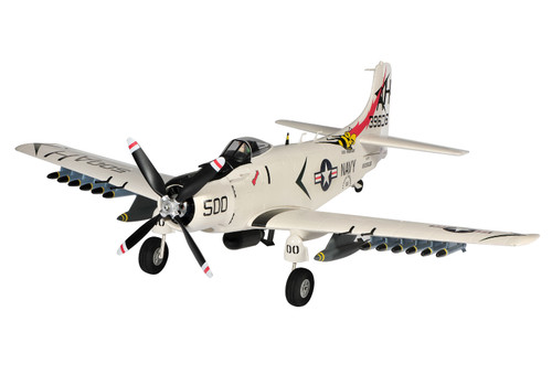 Top RC A1 Skyraider PNP 800mm White
