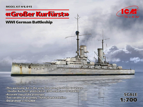 ICM 1:700 Grosser Kurfurst WWI