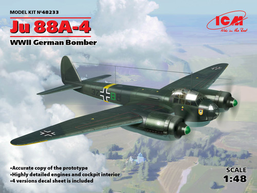 ICM 1:48 Ju 88A-4 German Bomber