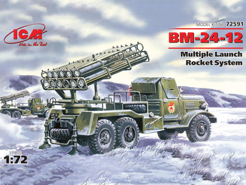 ICM 1:72 BM-24-12 Rocket System