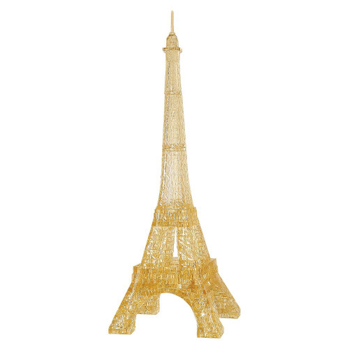 Crystal Puzzle Gold Eiffel Tower