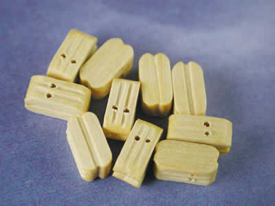 Caldercraft Double Block, 4mm Natural (10)