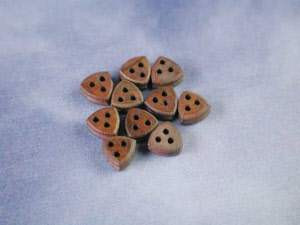 Caldercraft Deadeye, Triangular, 5mm Walnut (2pcs only)