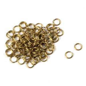 Caldercraft Brass Rigging Rings 10mm Dia