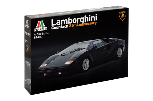 Italeri 1:24 Lamborghini Countach 25th