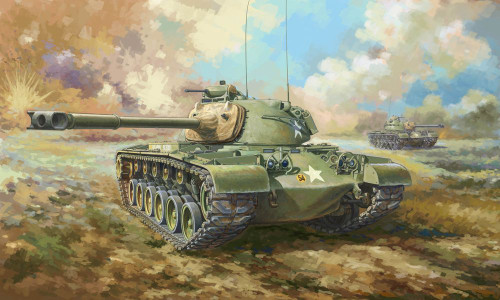 I Love Kit 1:35 M48A1 MBT