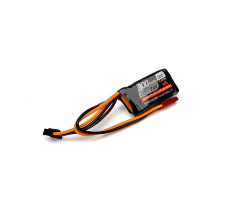 Spektrum 300mAh 2S 7.4v 50C LiPo w/JST