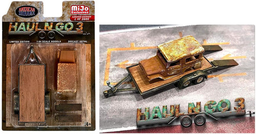 American Diorama 1:64 Haul n Go - Rusted Car