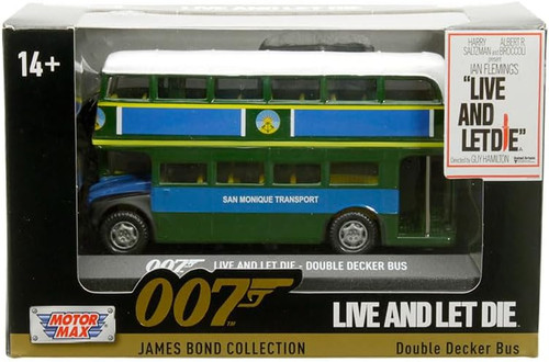 Motormax 5" Double Decker Bus - Bond