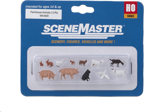 Walthers HO Farmhouse Animals (12)