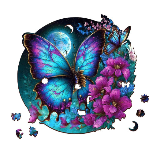 Escape Welt Butterfly Wooden Puzzle 300pc