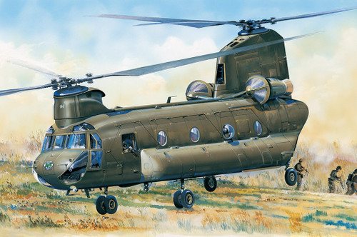 HobbyBoss 1:48 CH-47D Chinook w/Aust Decals)