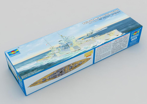Trumpeter 1:350 Battleship HMS Queen Elizabeth 1943 Plastic Model Kit