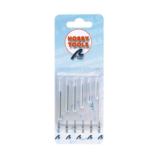 Artesania Latina Twist Drills 0.4mm-1mm