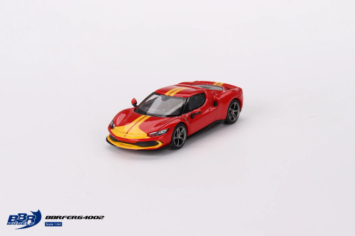 BBR Models 1:64 Ferrari 296 GTB Assetto Fiorano Rosso Corsa
