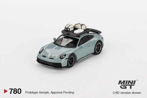 Mini GT 1:64 Porsche 911 Dakar - Shade Green Metallic