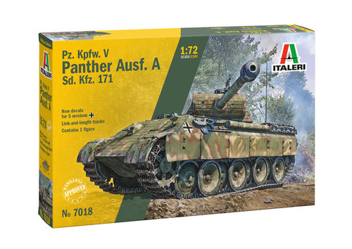 Italeri 1:72 Pz.Kpfw.V Panther Ausf.A