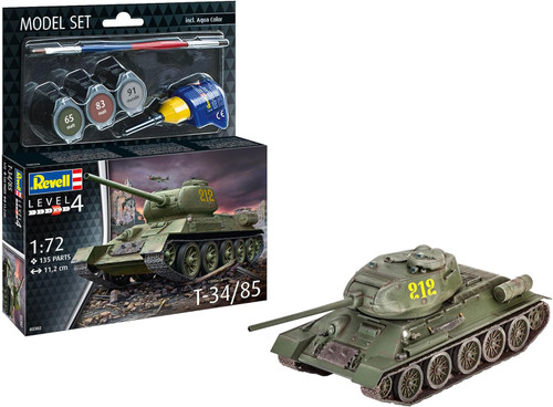 Revell 1:72 T-34/85 Model Set