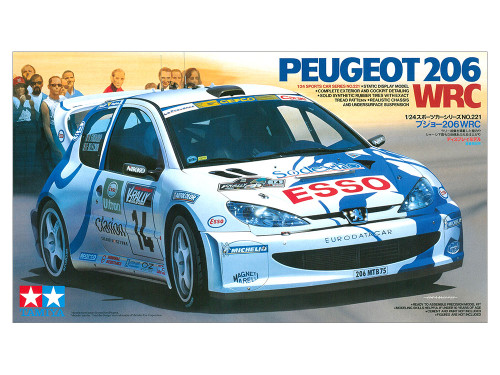 Tamiya 1:24 Peugeot 206 WRC