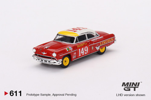Mini GT 1:64 Lincoln Capri #149 1954 Carrera Panamericana Class Winner