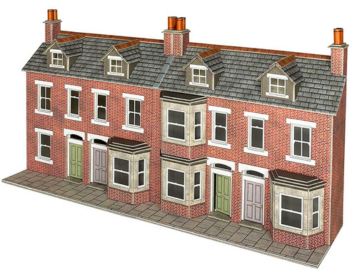 Metcalfe OO/HO Terraced Front Brick