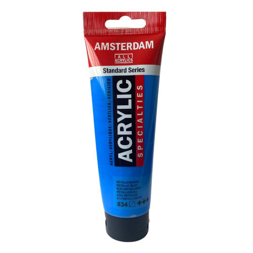 Amsterdam Acrylic Metallic Blue 834