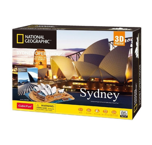 Cubic Fun Sydney Opera House 3D Puzzle