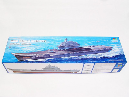 Trumpeter 1:350 USSR Admiral Kuznetsov Aircraft Carrier Plastic Model Kit