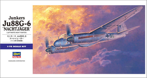 Hasegawa 1:72 Junkers Ju88G-6 E32
