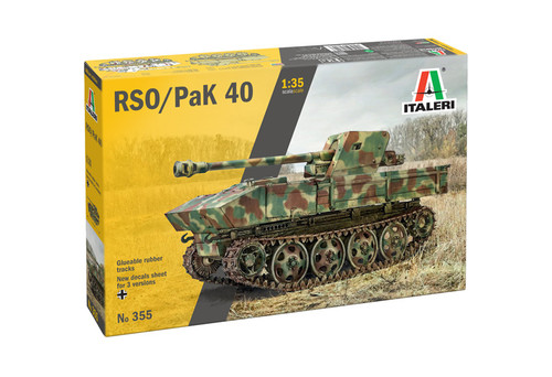 Italeri 1:35 7.5cm RSO w/PaK 40