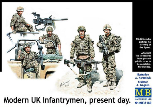 Master Box 1:35 Modern UK Infantrymen