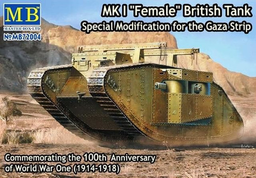 Master Box 1:72 Mk.1 Female British Tank