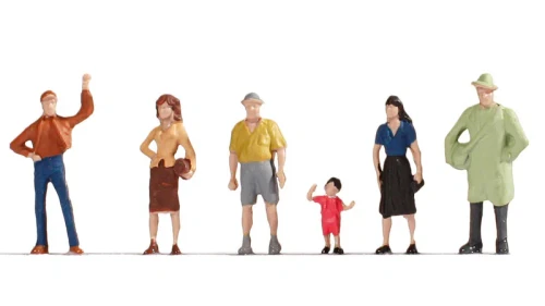 Noch HO Model Figures - Pedestrians
