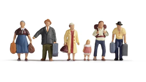 Noch N Model Figures - Passengers