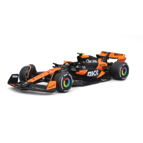 Bburago 1:43 2024 F1 McLaren MCL38 #4 Norris (Without helmet)