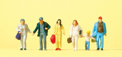 Preiser HO Passers-By Walking