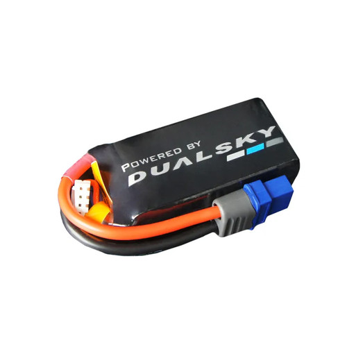 Dualsky 600mAh 4s 14.8v 120c LiPo XT60