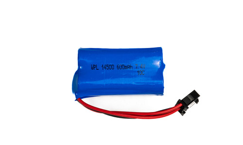 WPL 7.4v 600mAh 10C Li-ion Battery