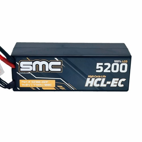 SMC HCL-EC 14.8V 5200mAh 100C Dean