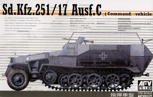 AFV Club 1:35 German Sd.Kfz.25 Ausf.C