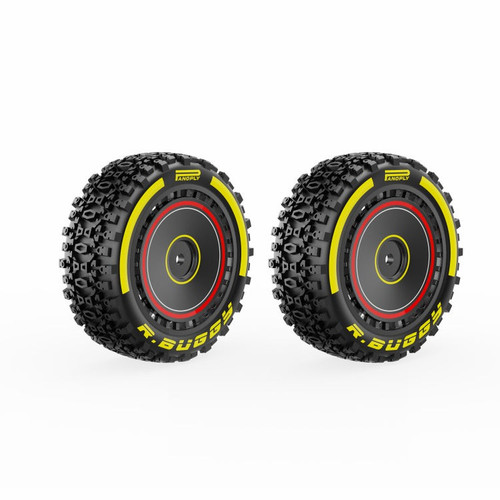 Rlaarlo Red Rear Rim/Tyres X12S (2)