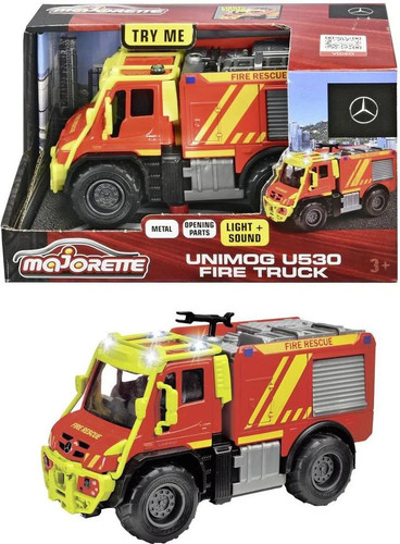 Majorette Unimog U530 Fire Truck L/S