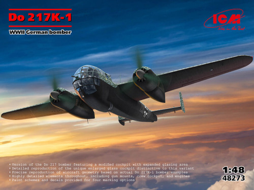 ICM Do 217K-1 WWII German Bomber