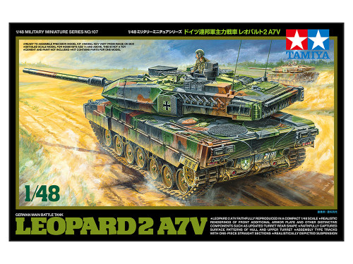 Tamiya Leopard 2 A7V German Main Tank