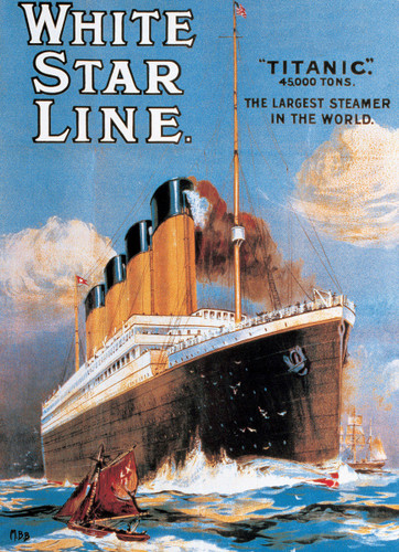 Eurographics Titanic White Star Line 1000pc