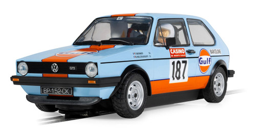 Scalextric Volkswagen Golf GTI Gulf Ed