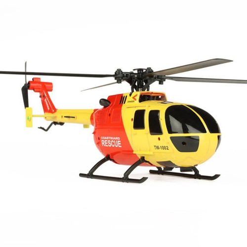 Twister BO-105 250 Heli w/Gyro Yel/Red